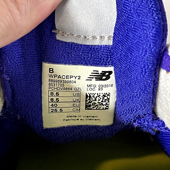 New Balance Vazee Pace V2 Running Shoes Womens 8.5 Purple WPACEPY2 Sneakers - Picture 8 of 8